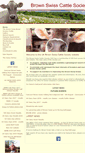 Mobile Screenshot of brownswiss.org